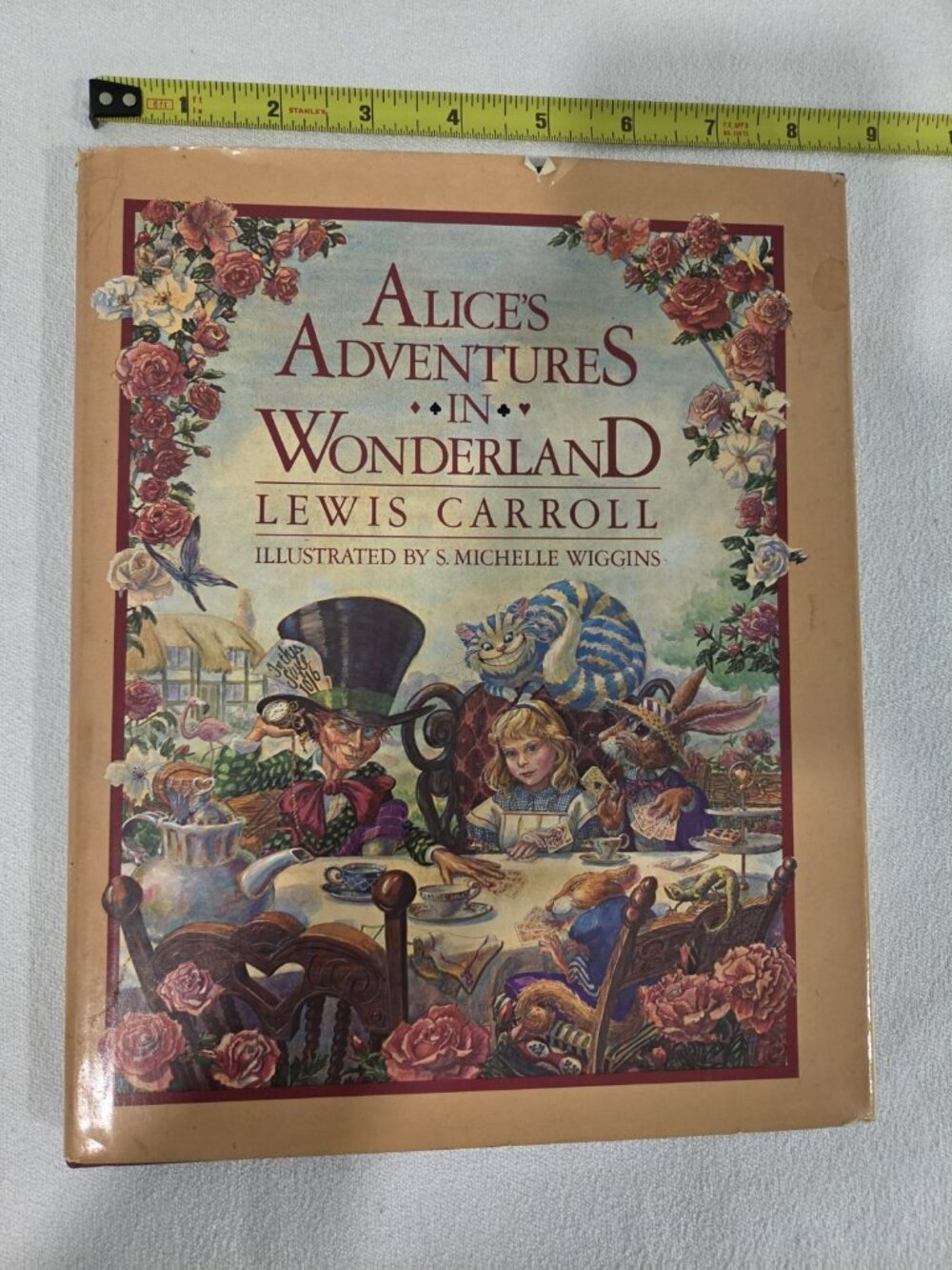 Alice's Adventures in Wonderland Hardcover — Illustrated by S. Michelle Wiggins